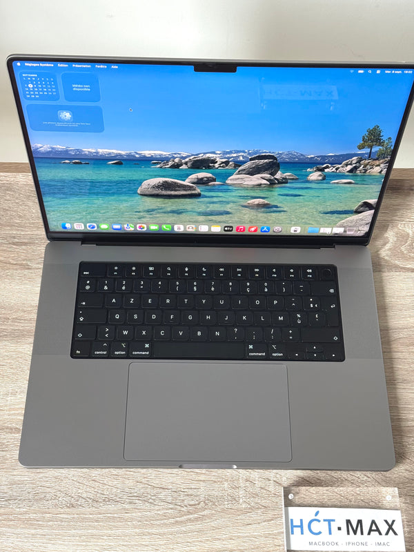MacBook Pro 16" M1 pro 16Go 512Go 2021