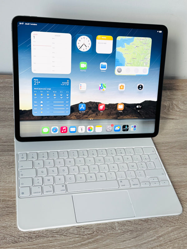 iPad Pro 12.9" M1 8Go 128Go Wifi 2022 + Clavier Apple