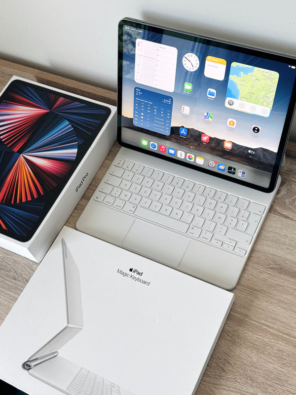iPad Pro 12.9" M1 8Go 128Go Wifi 2022 + Clavier Apple