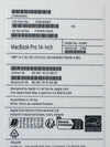 MacBook Pro 14'' M1 Max 64Go 2To 2022 32 coeurs