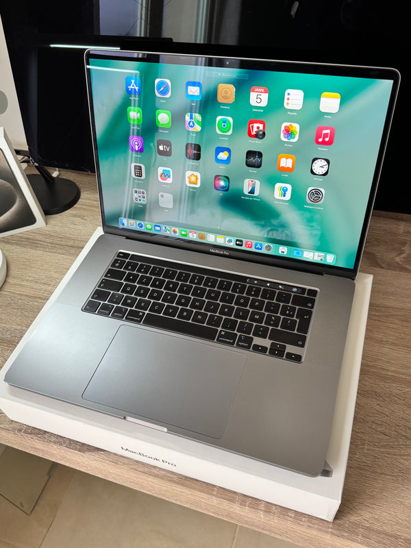 MacBook Pro 16" i9 64 Go 1To 8 coeurs 2019 AMD 8Go