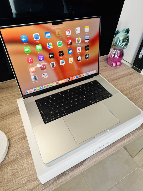 MacBook 16' M1 pro 32g 1TSSD 2021 Argent