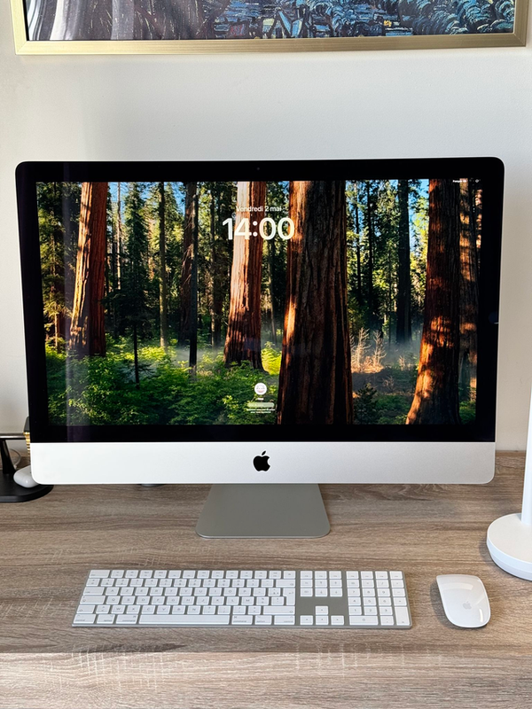 iMac 27'' Retina 5K 2020 i7 3.8ghz 64 Go 512 Go SSD AMD 16go